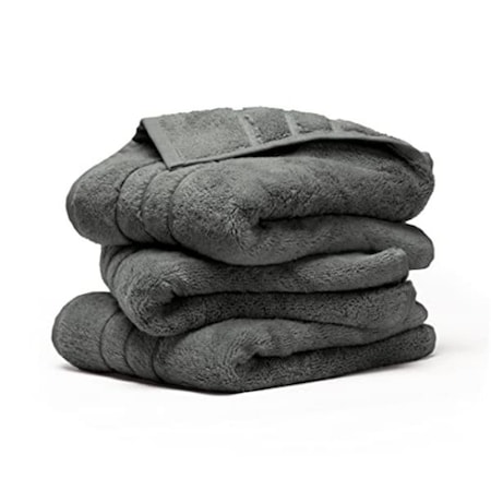 Cariloha 16 x 30 in. Bamboo Hand Towel Set for Unisex, Onyx, 3 Piece I0117048